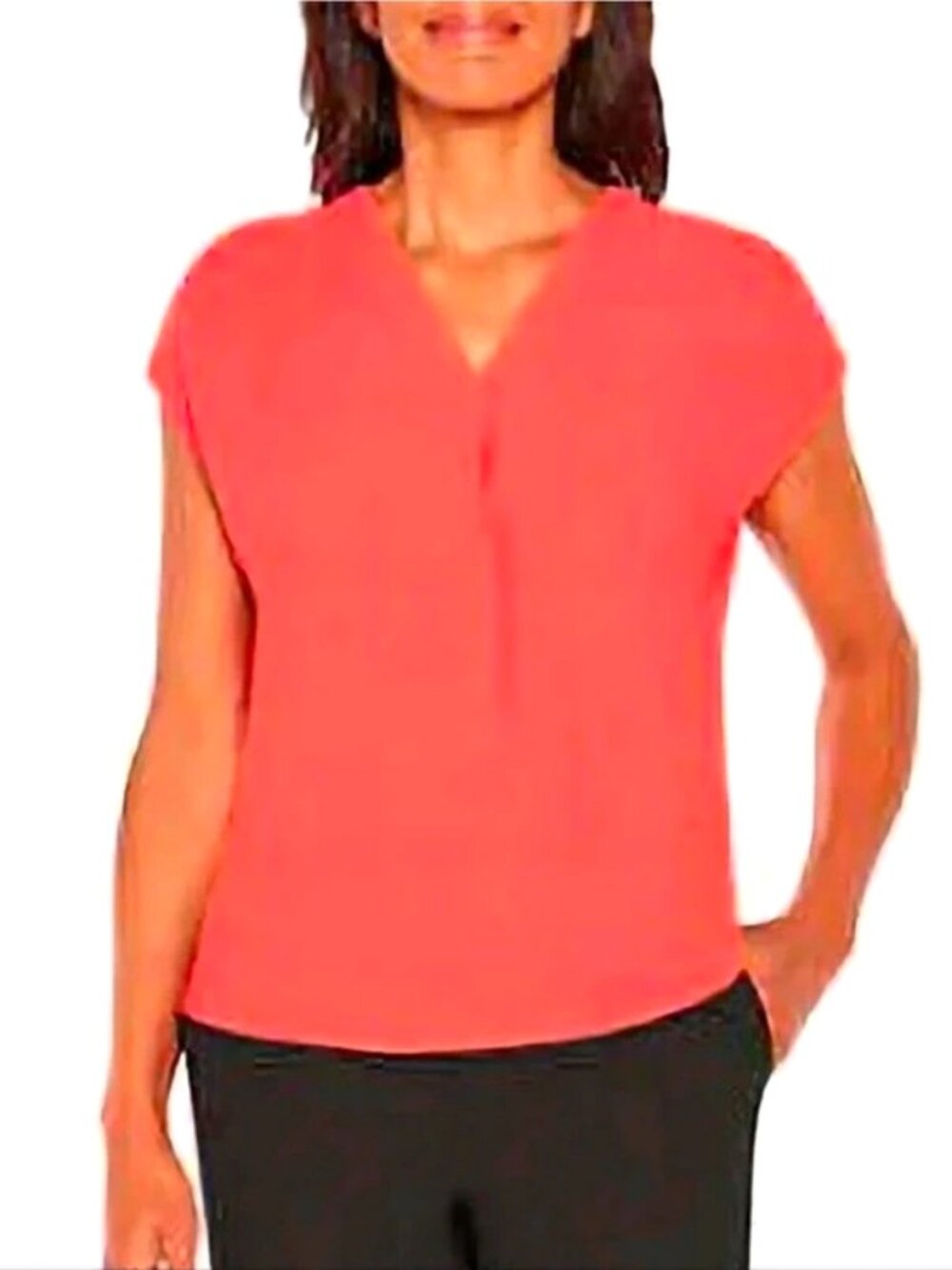 Coral Banana Republic Top